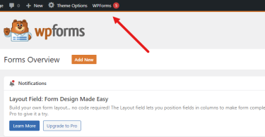 How to hide wpforms notifications